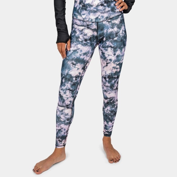 Blackstrap Pinnacle All-Season Base Layer Black & Pink Leggings - Picture 1 of 10